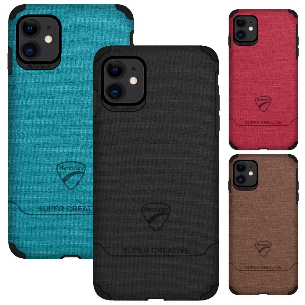 FitCase iPhone 11 Kılıf Super Fabric Arka Kapak