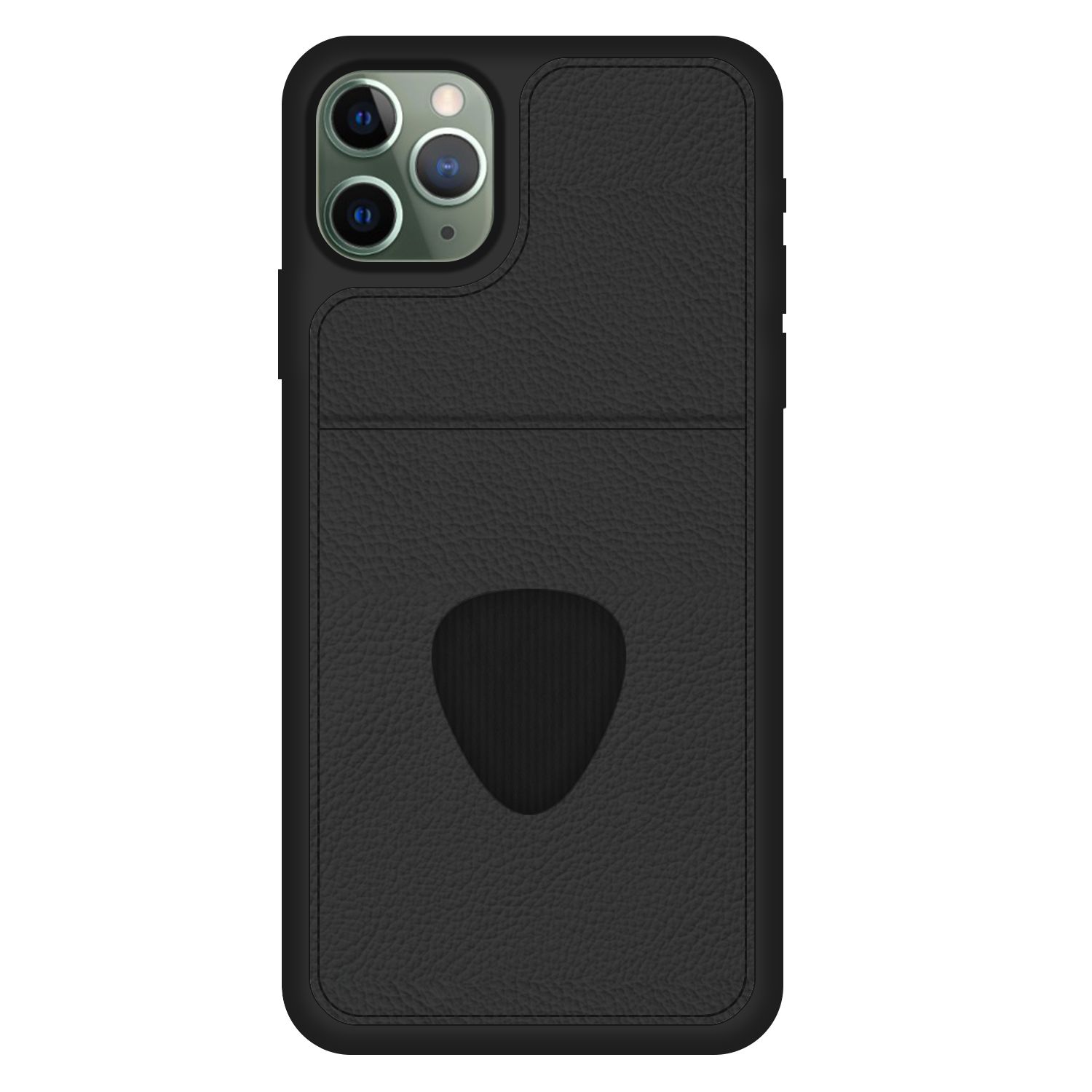 FitCase iPhone 11 Pro Kılıf Proda Deri Tek Kartlık Cepli Kapak