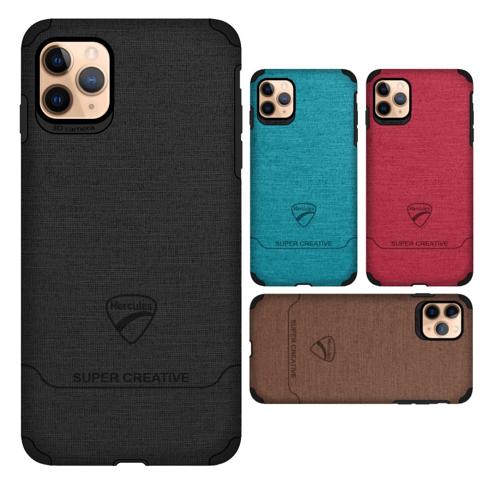 FitCase iPhone 11 Pro Kılıf Super Fabric Arka Kapak