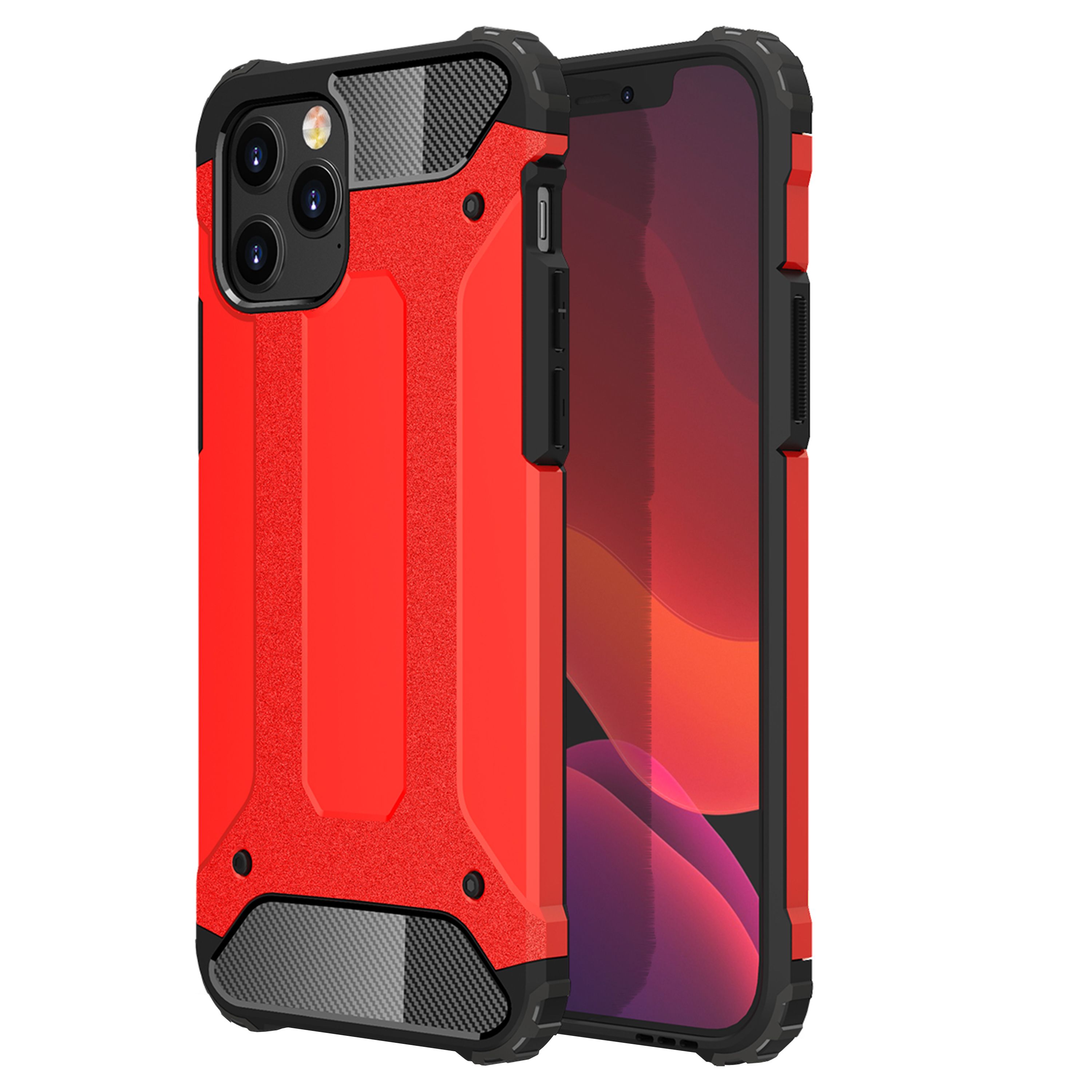 FitCase iPhone 11 Pro Max Zırh Tank Tam Koruma Arka Kapak