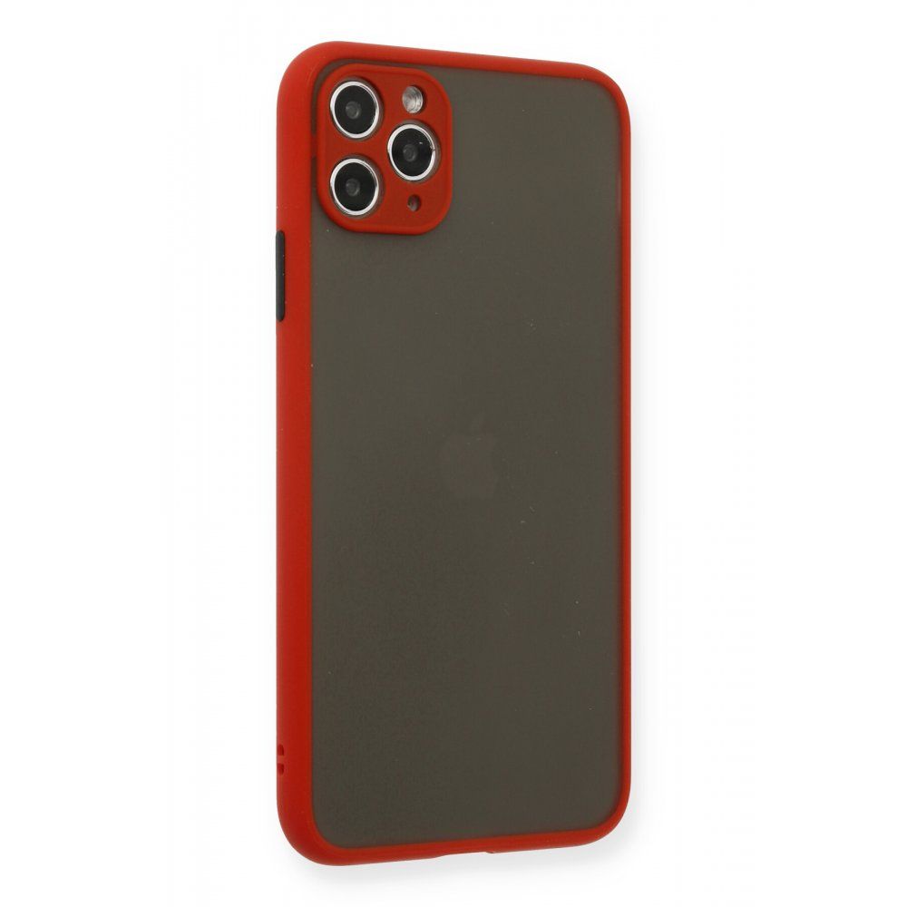 FitCase iPhone 11 Pro Max Kılıf Montrea Silikon Arka Kapak