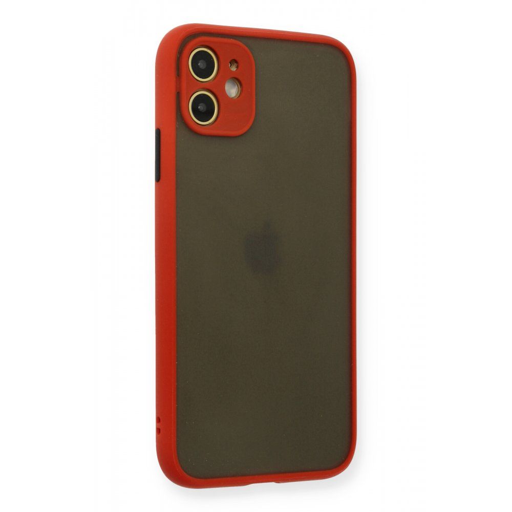 FitCase iPhone 12 Kılıf Montrea Silikon Arka Kapak