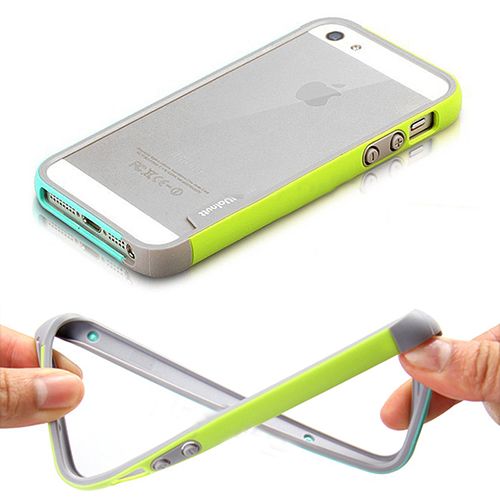 FitCase iPhone 4s Kılıf Walnutt Bumper Koruyucu Arka Kapak