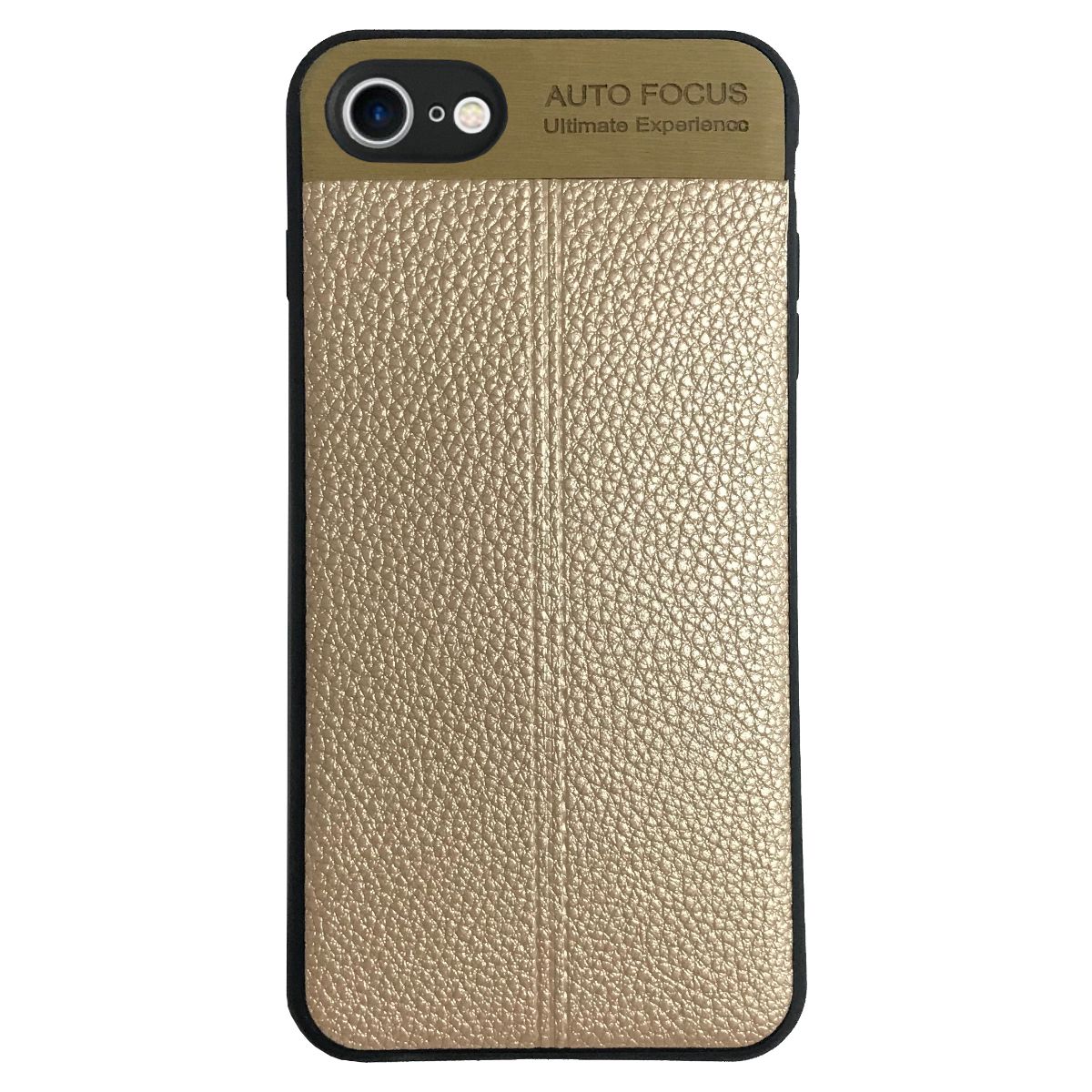 FitCase iPhone 7-8 Auto Focus Silikon Arka Kapak Gold