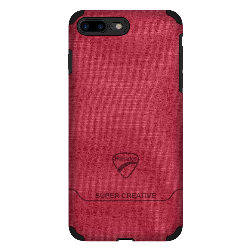 FitCase iPhone 7 Plus / 8 Plus Kılıf Super Fabric Arka Kapak