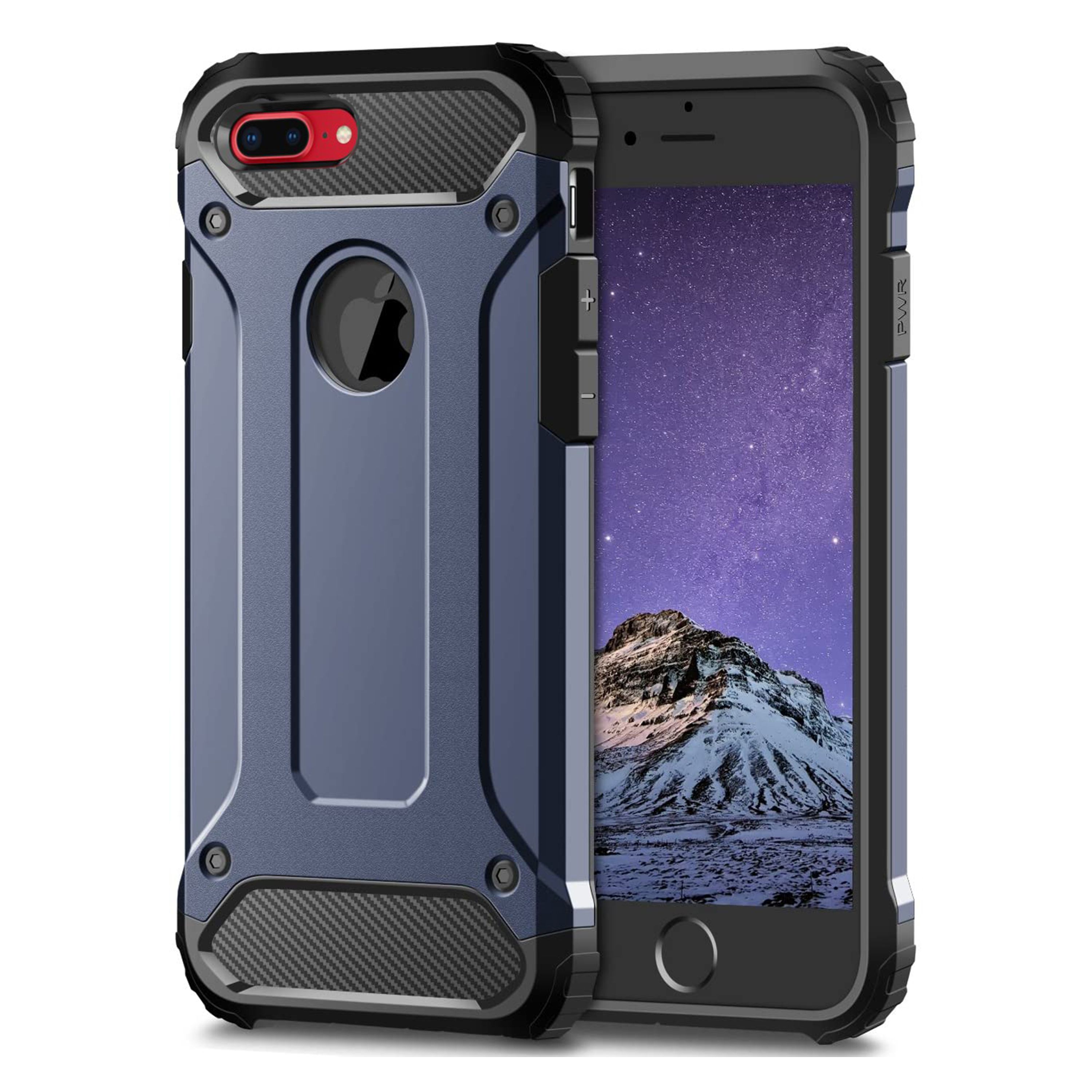 FitCase iPhone 7 Plus / 8 Plus Zırh Tank Tam Koruma Arka Kapak