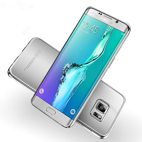 FitCase Laser Color Samsung S7 (G930) Silikon Kılıf Silver