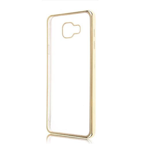 FitCase Laser Color Samsung A7 2016 (A710) Silikon Kılıf Gold