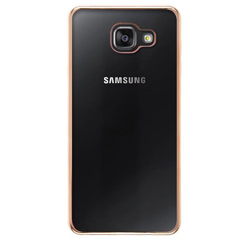 FitCase Laser Color Samsung A7 2016 (A710) Silikon Kılıf Gold