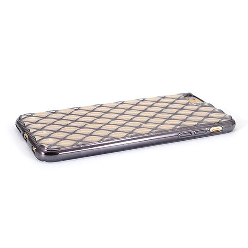 FitCase Laser iPhone 6 Plus / 6s Plus Baklava Desenli Silver