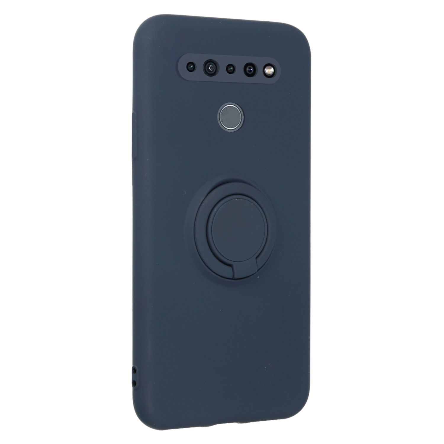 FitCase LG K41s Kılıf Viktor Ring Arka Kapak