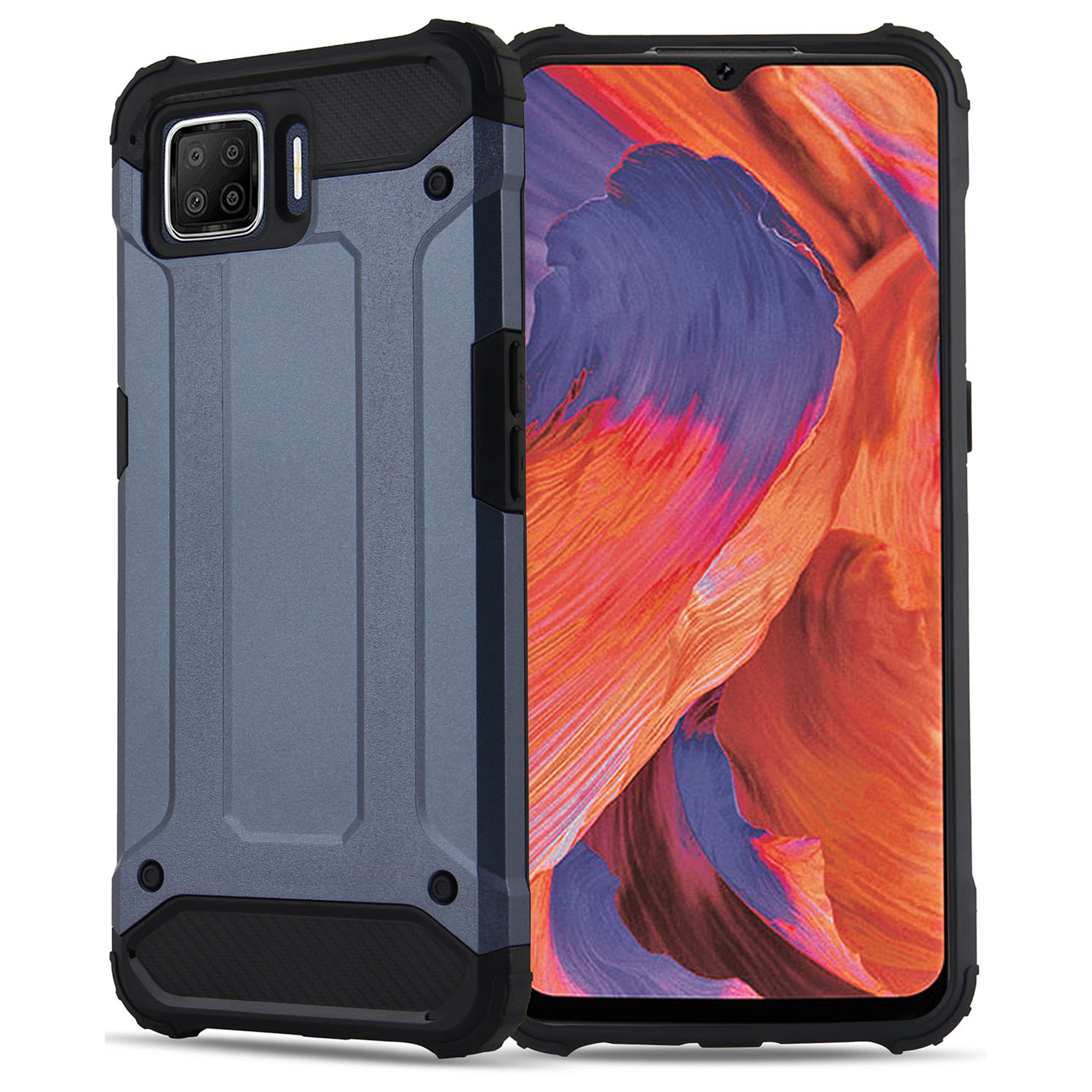 FitCase Oppo A73 Zırh Tank Tam Koruma Arka Kapak