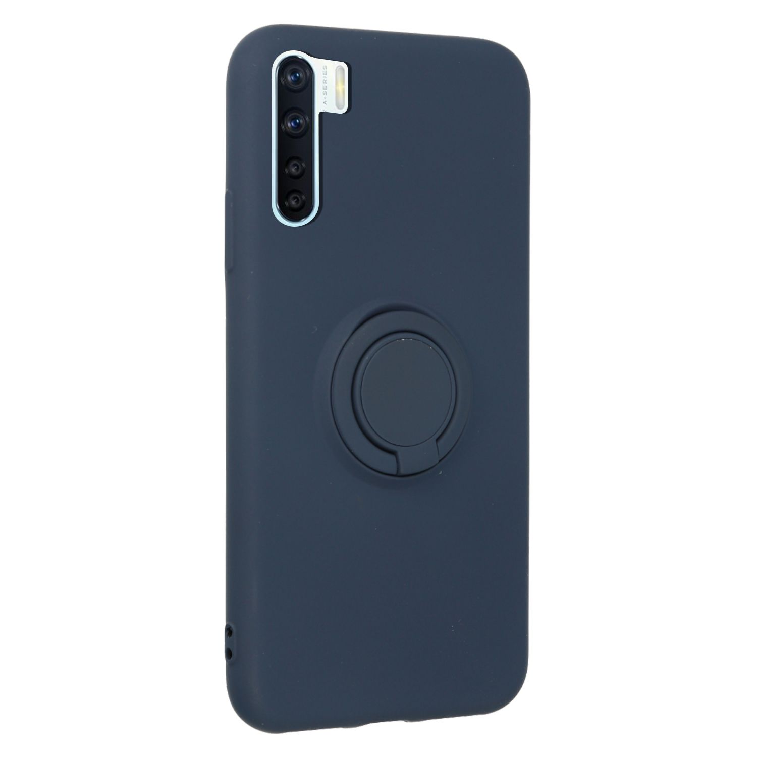 FitCase Oppo A91 Kılıf Viktor Ring Arka Kapak