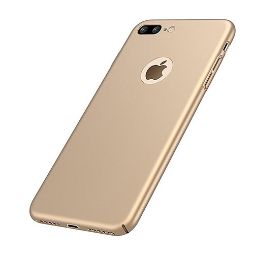 FitCase Rubber iPhone 7 Kılıf Sert Arka Kapak Gold