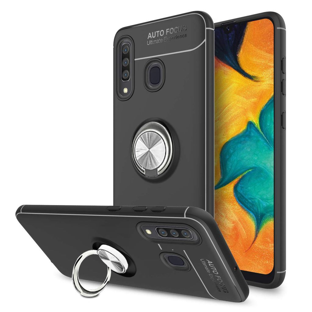 FitCase Samsung Galaxy A20s (A207) Kılıf Auto Focus Ring Arka Kapak