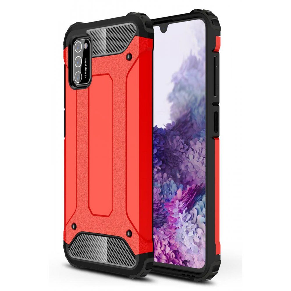 FitCase Samsung Galaxy A02s (A025) Zırh Tank Tam Koruma Arka Kapak