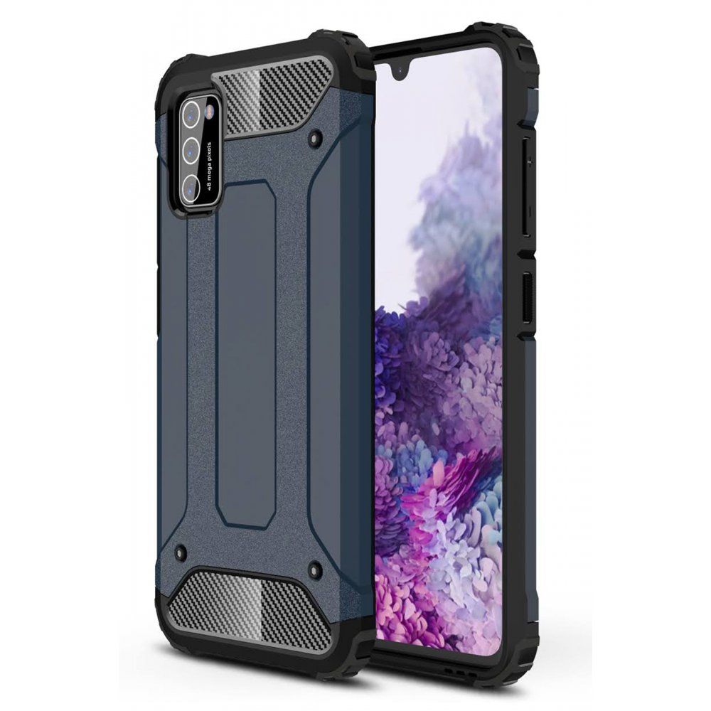 FitCase Samsung Galaxy A02s (A025) Zırh Tank Tam Koruma Arka Kapak