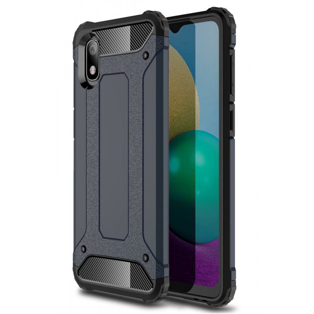 FitCase Samsung Galaxy A01 Core (A013) Zırh Tank Tam Koruma Arka Kapak