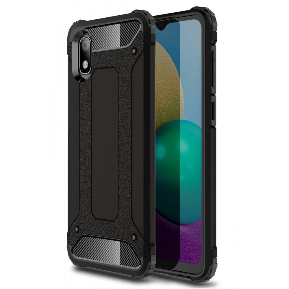 FitCase Samsung Galaxy A01 Core (A013) Zırh Tank Tam Koruma Arka Kapak