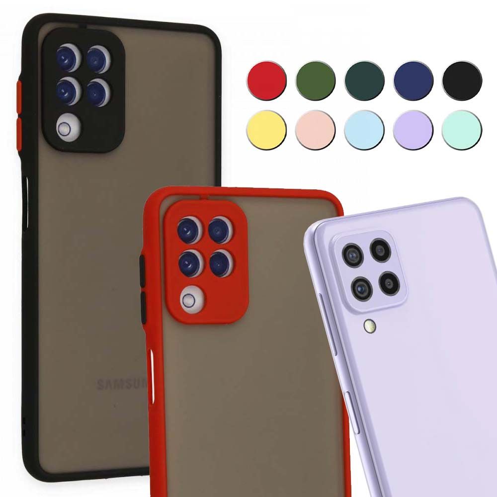 FitCase Samsung Galaxy A22 Montrea Silikon Arka Kapak