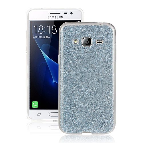 FitCase Samsung Galaxy J2 2016 (J210) Simli Arka Kapak Petrol Mavisi