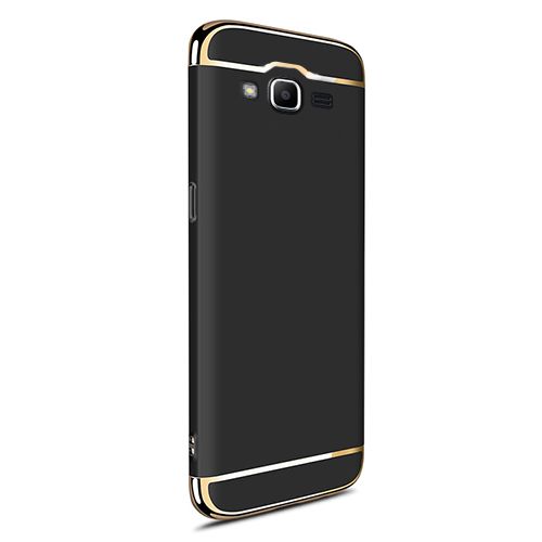 FitCase Samsung Grand Prime Plus (G532) Golden Frame Arka Kapak Siyah