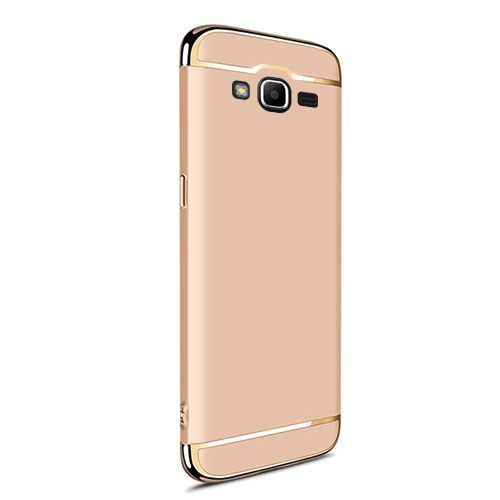 FitCase Samsung Grand Prime Plus (G532) Golden Frame Arka Kapak Gold