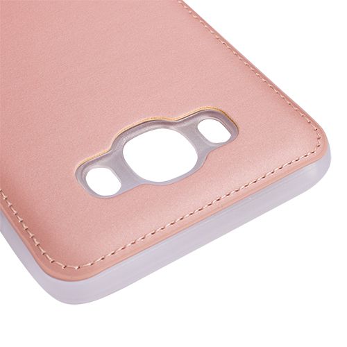 FitCase Samsung J5 2016 (J510) Shield Dikişli Arka Kapak Rose Gold