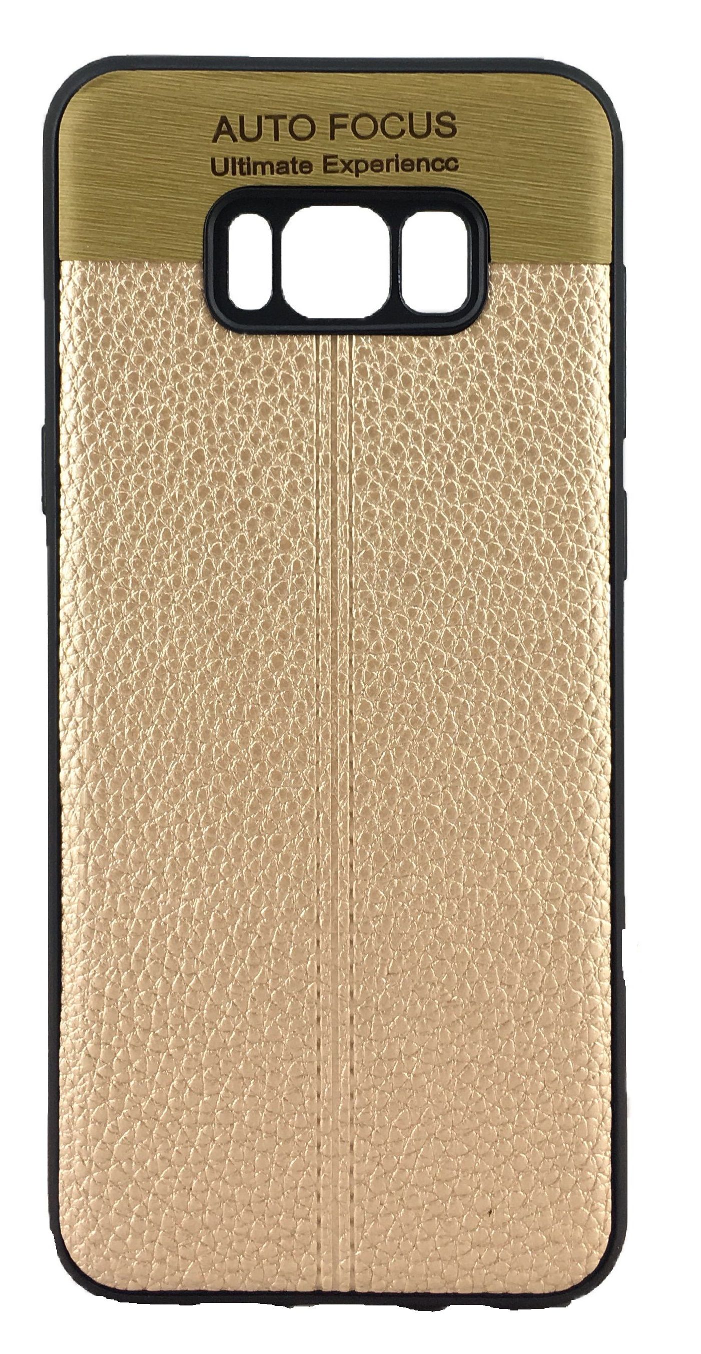 FitCase Samsung S8 (S950) Auto Focus Silikon Arka Kapak Gold