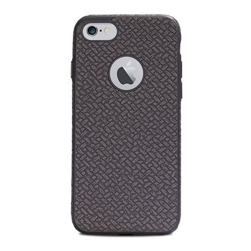 FitCase Wicker Style iPhone 7-8 Silikon Arka Kapak Gri