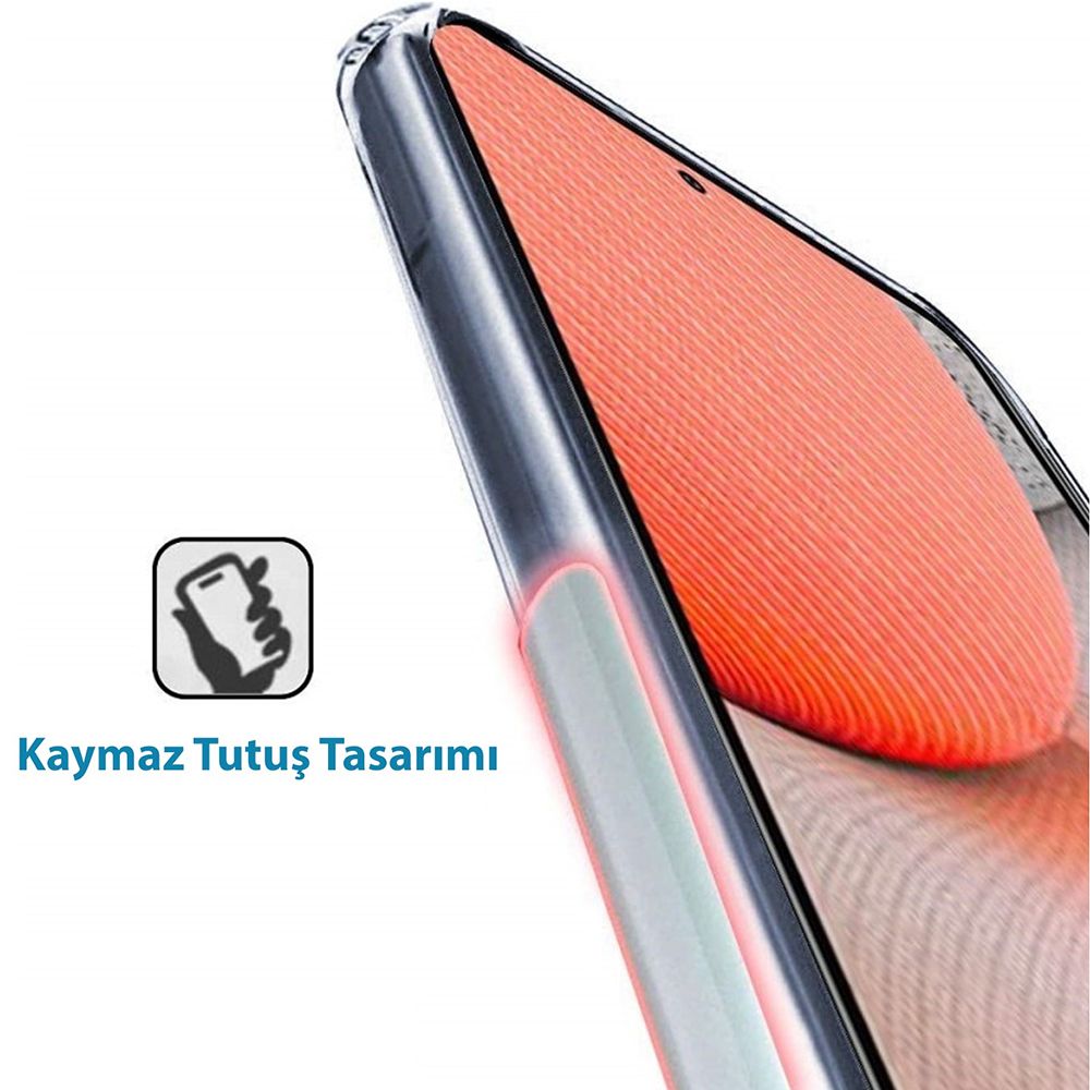 FitCase Xiaomi 13 Pro Kılıf Kamera Korumalı Silikon Şeffaf Arka Kapak