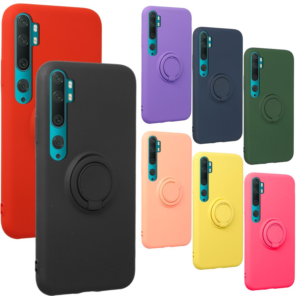 FitCase Xiaomi Mi Note 10 Pro Kılıf Viktor Ring Arka Kapak