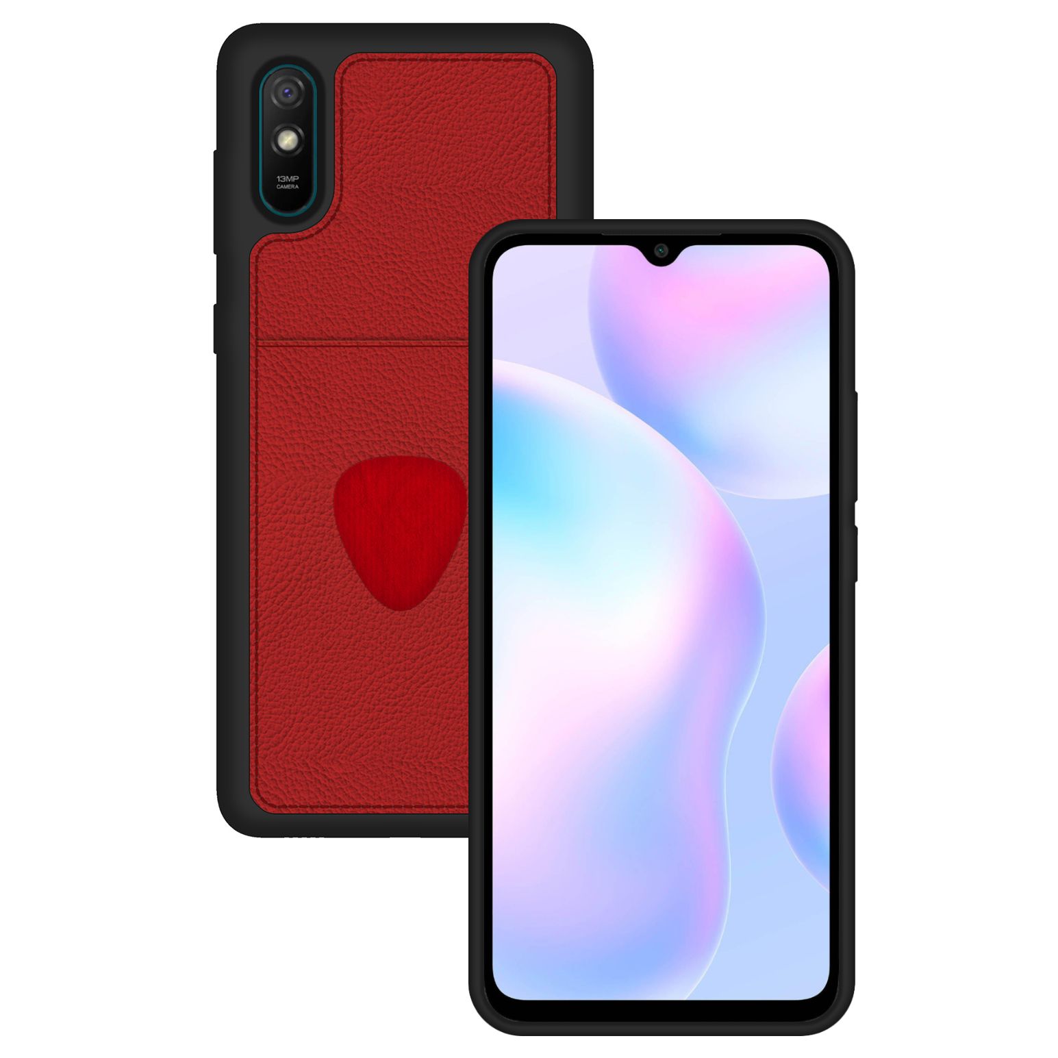 FitCase Xiaomi Redmi 9A Kılıf Proda Deri Tek Kartlık Cepli Kapak