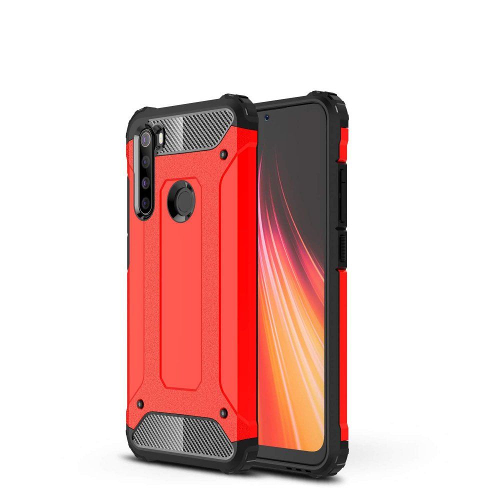 FitCase Xiaomi Redmi Note 8 Zırh Tank Tam Koruma Arka Kapak