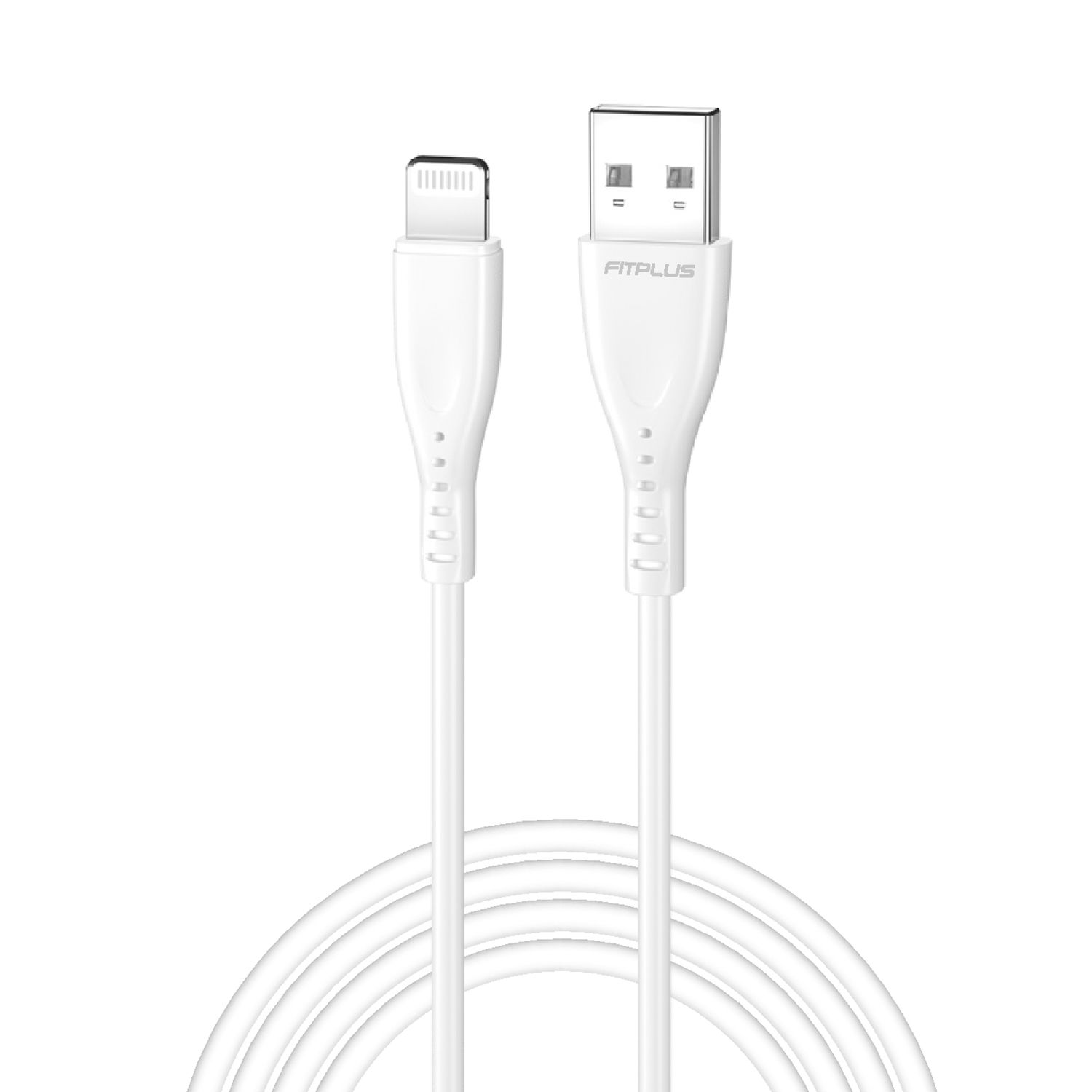 FitPlus Bianca B122 USB - iPhone Lightning Şarj Kablosu 2.4A 1mt