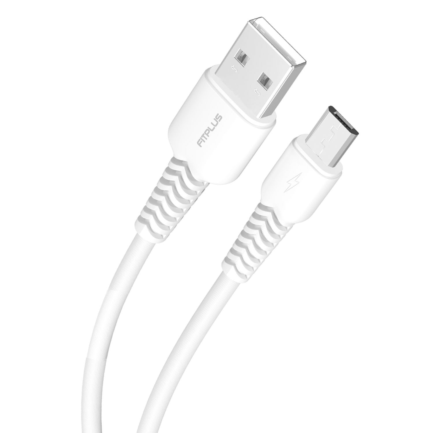 FitPlus Bianca B421 USB - Micro USB Flex Şarj Kablosu 2.4A 1mt