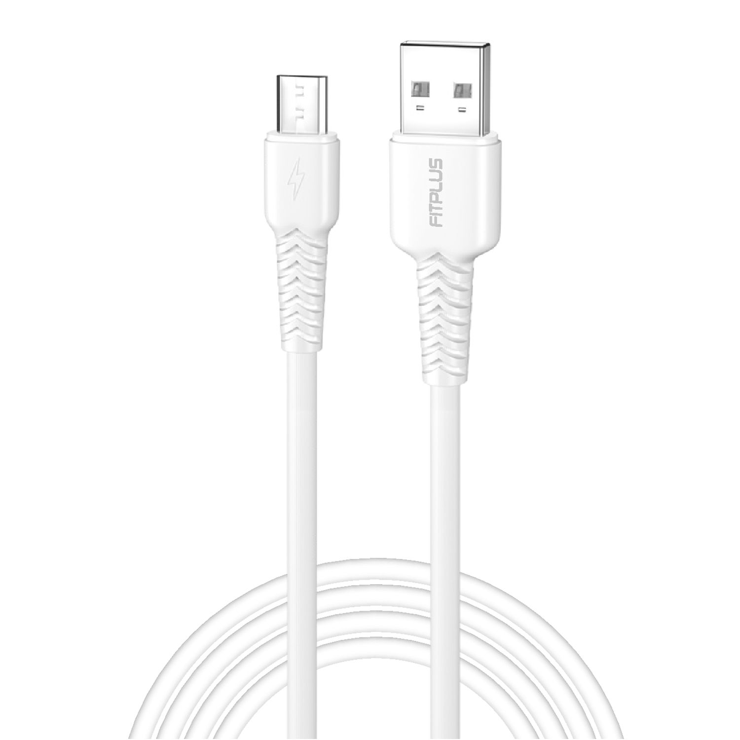 FitPlus Bianca B421 USB - Micro USB Flex Şarj Kablosu 2.4A 1mt