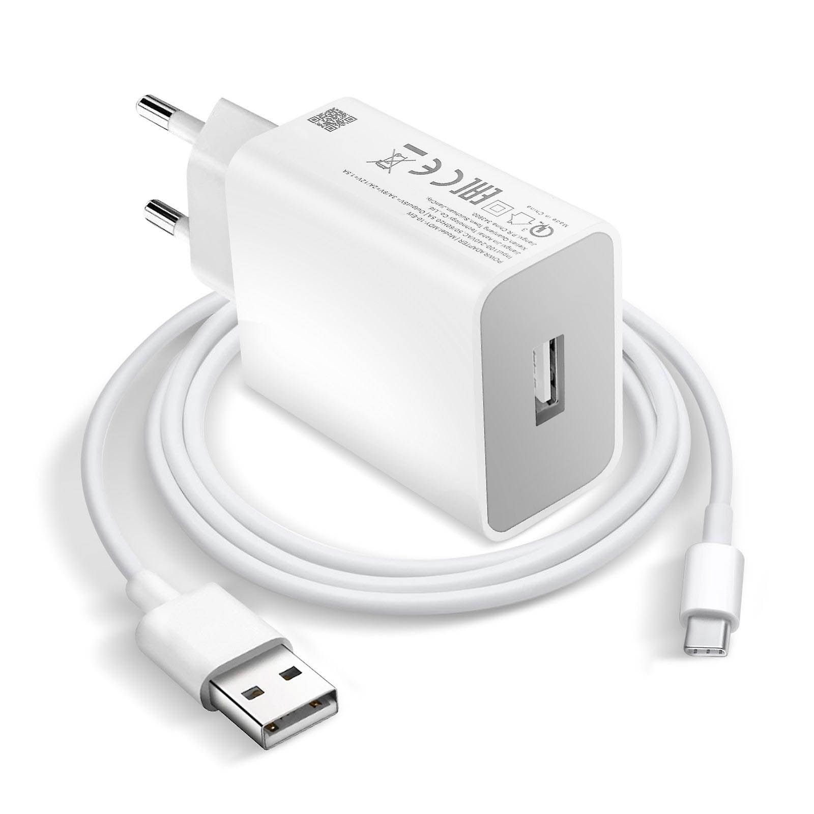 FitPlus Quick Charge 9 QC3.0 Şarj Aleti ve USB-Type-C Kablo Set