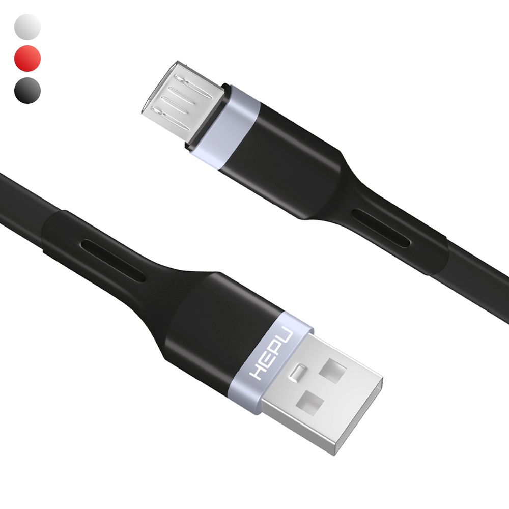 HEPU HP-411 Intelligent USB - Micro USB QC3.0 3.1A Şarj Kablosu 1mt