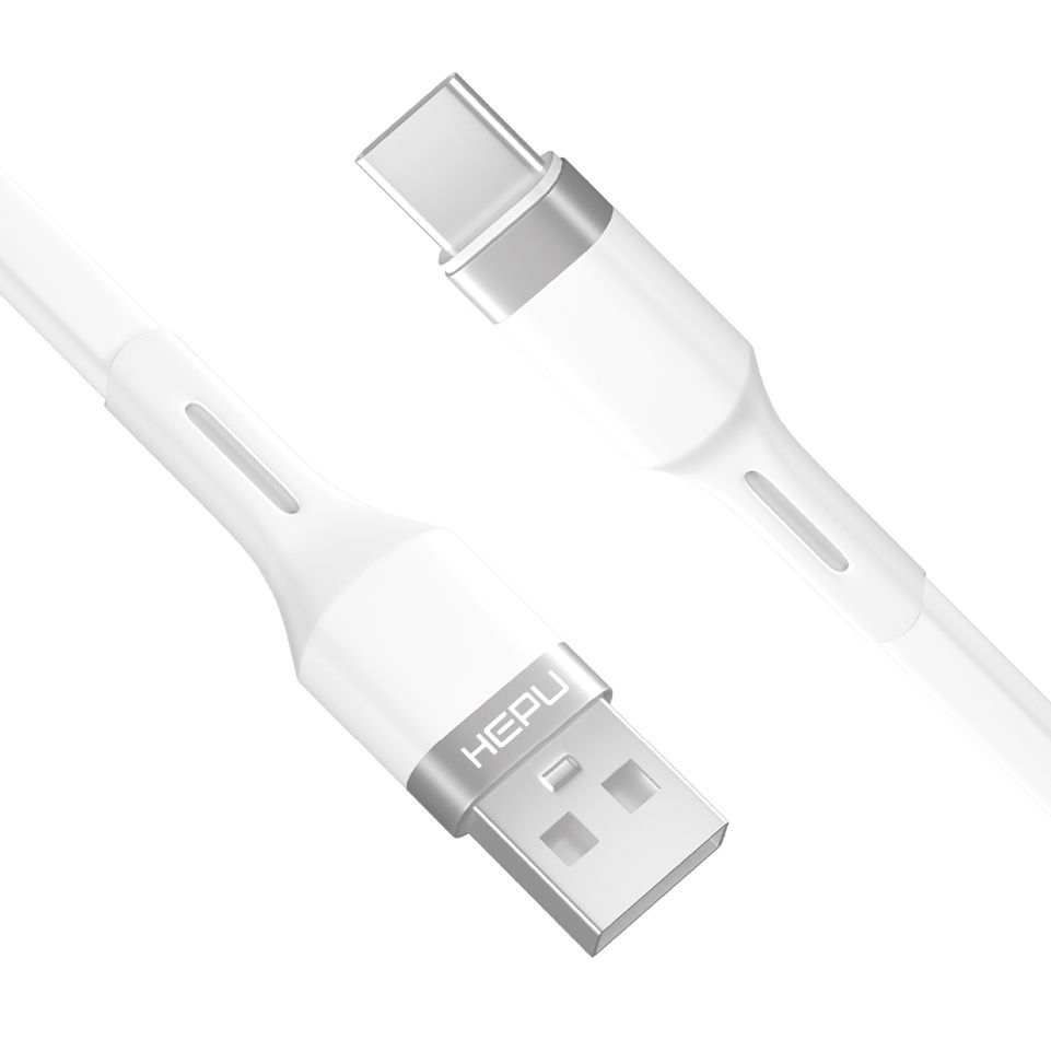 HEPU HP-412 Intelligent USB - Type-C QC3.0 3.1A Şarj Kablosu 1mt