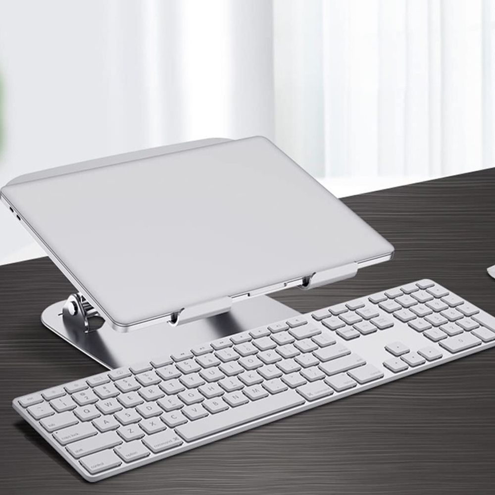 HEPU LT03 Alüminyum Katlanır Notebook Standı Ayarlı Laptop Metal Yükseltici Tutucu