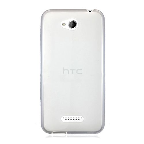 HTC Desire 616 Kılıf Soft Silikon Şeffaf Arka Kapak