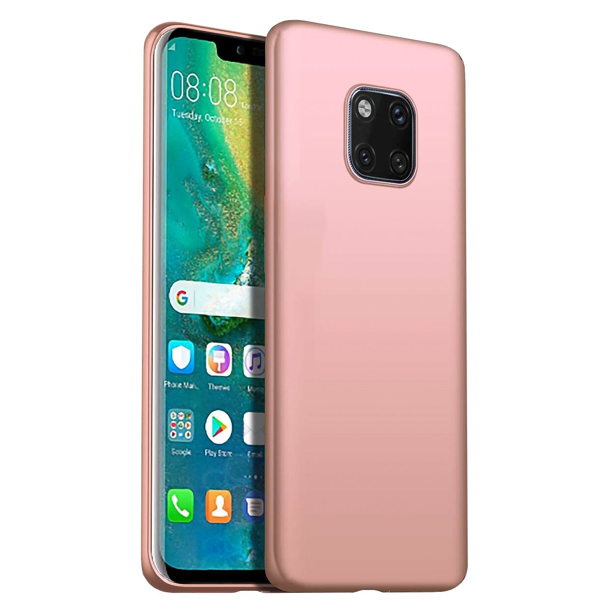 Huawei Mate 20 Pro Kılıf FitCase PremiumS Silikon Arka Kapak