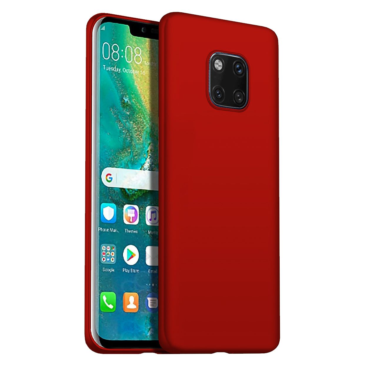 Huawei Mate 20 Pro Kılıf FitCase PremiumS Silikon Arka Kapak