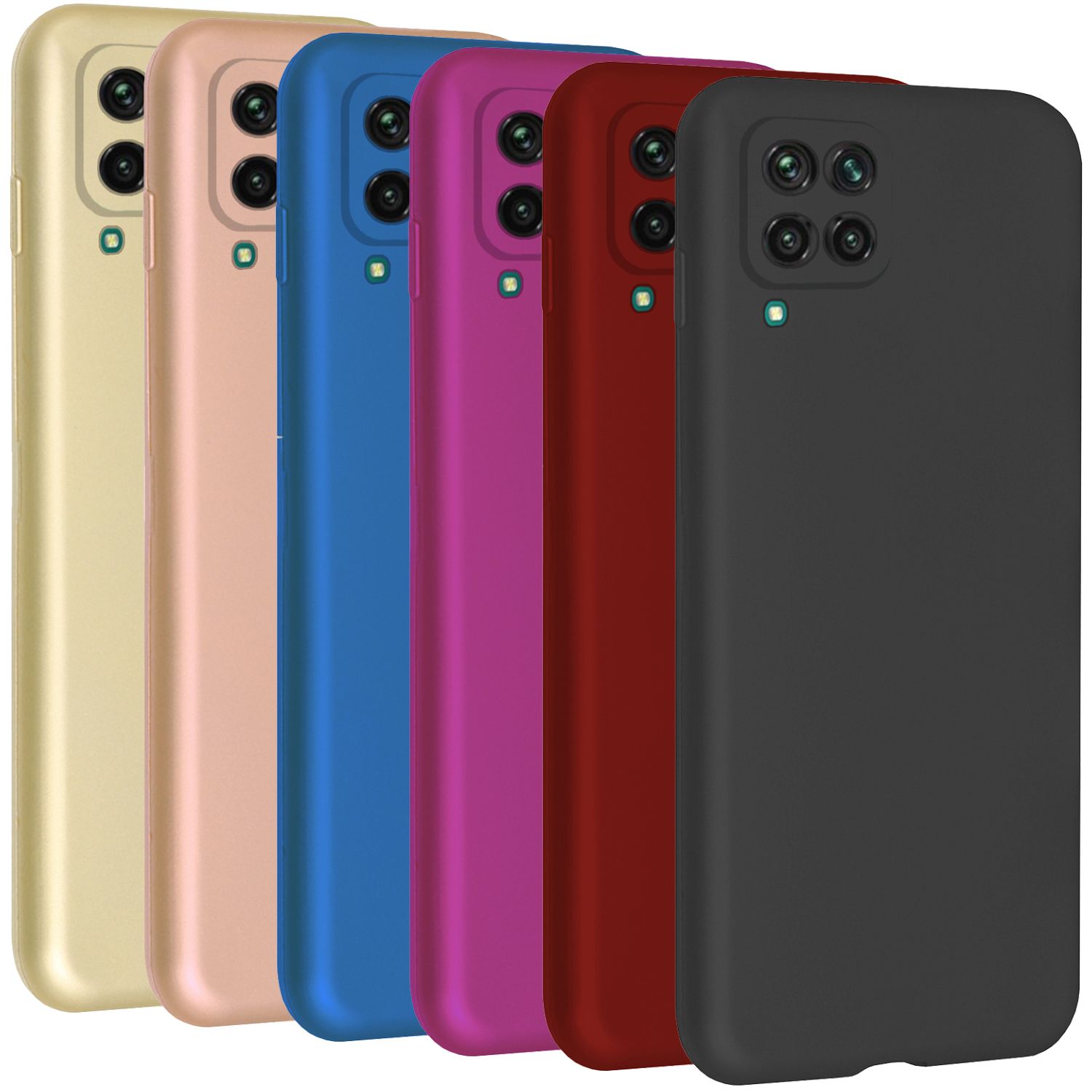 Huawei P40 Lite Kılıf FitCase PremiumS Silikon Arka Kapak