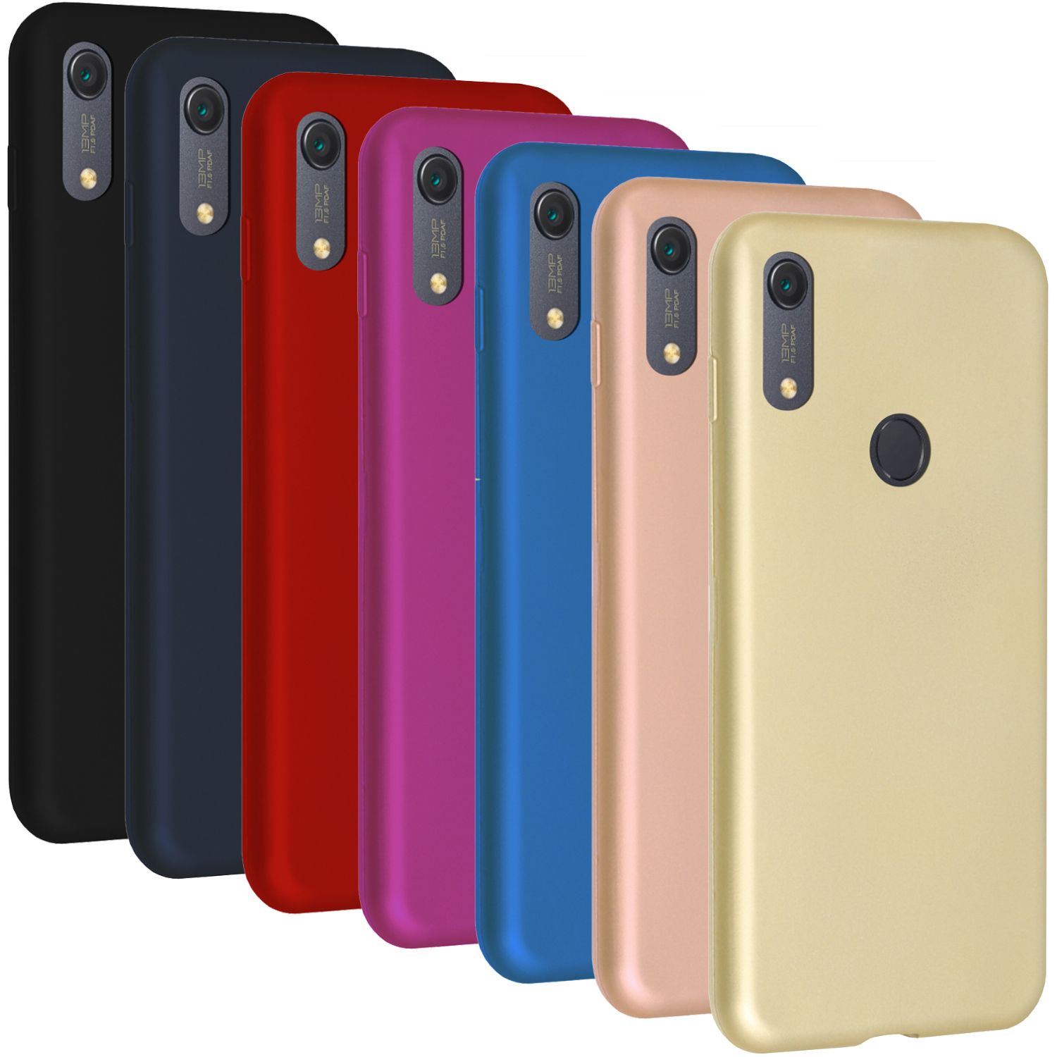 Huawei Y6s Kılıf FitCase PremiumS Silikon Arka Kapak