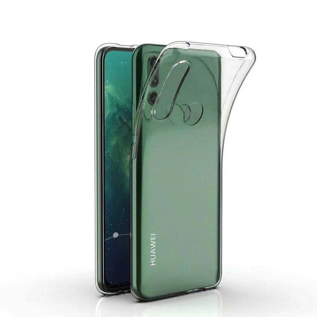 Huawei Y9 Prime 2019 Kılıf Soft Silikon Şeffaf Arka Kapak