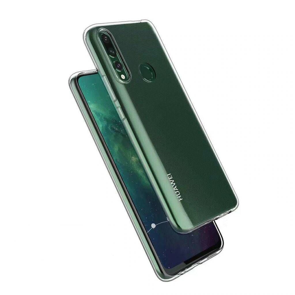 Huawei Y9 Prime 2019 Kılıf Soft Silikon Şeffaf Arka Kapak