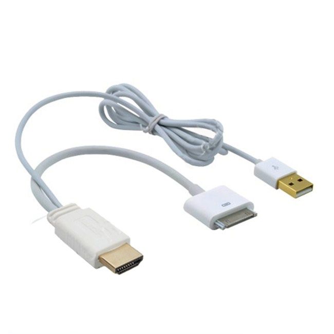 iPad Dock Connector To Digital AV HDMI Adaptor Şarj Destekli