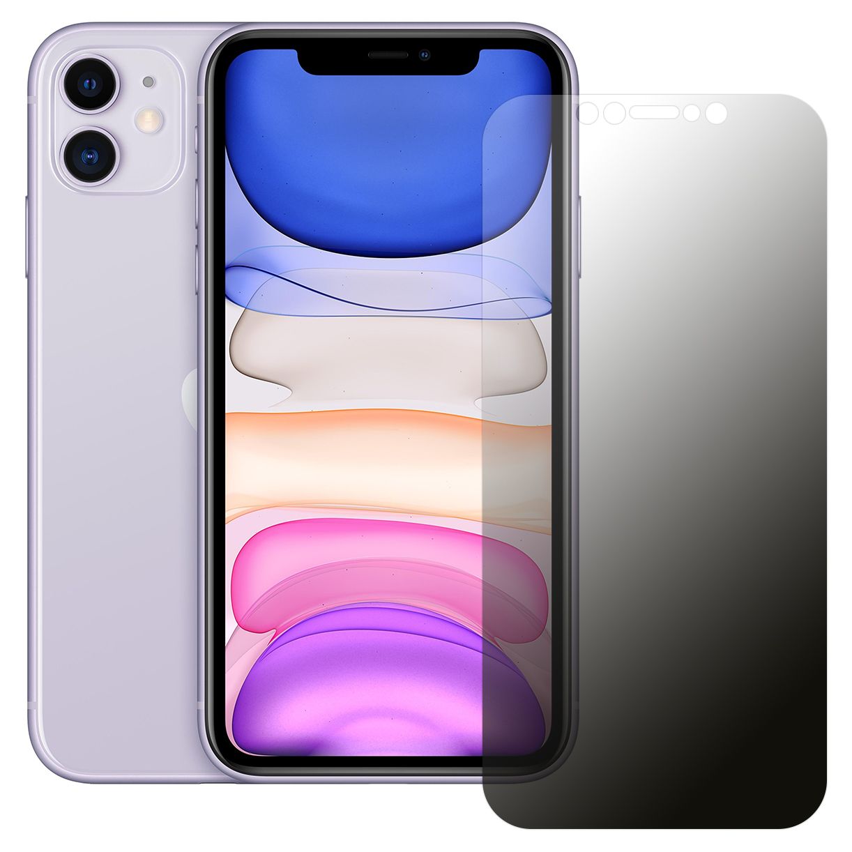 iPhone 11 Hayalet Privacy FlexiGlass MAT Nano Ekran Koruyucu